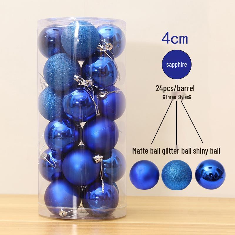 Colorful, Shiny & Matte Christmas Tree Hanging Ornaments