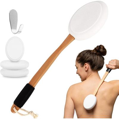 Lotion-Applikator für den Rücken | 17" langer Griff Rückenlotion-Applikator | Selbstständige Anwendung mit leicht erreichbarem Bereich für Hautcreme, Schmerzlinderungsgels
