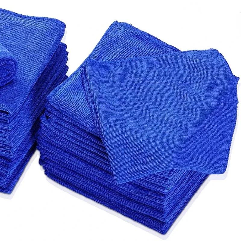1-20Pcs Microfiber Towels Car Wash Quick Dry Cloth Towel Household Cleaning Cloths Auto Detailing Polishing Cloth Home Clean
