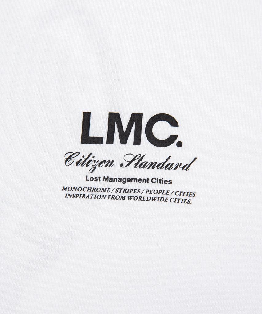LMC Flying Cats Long Slv Tee White