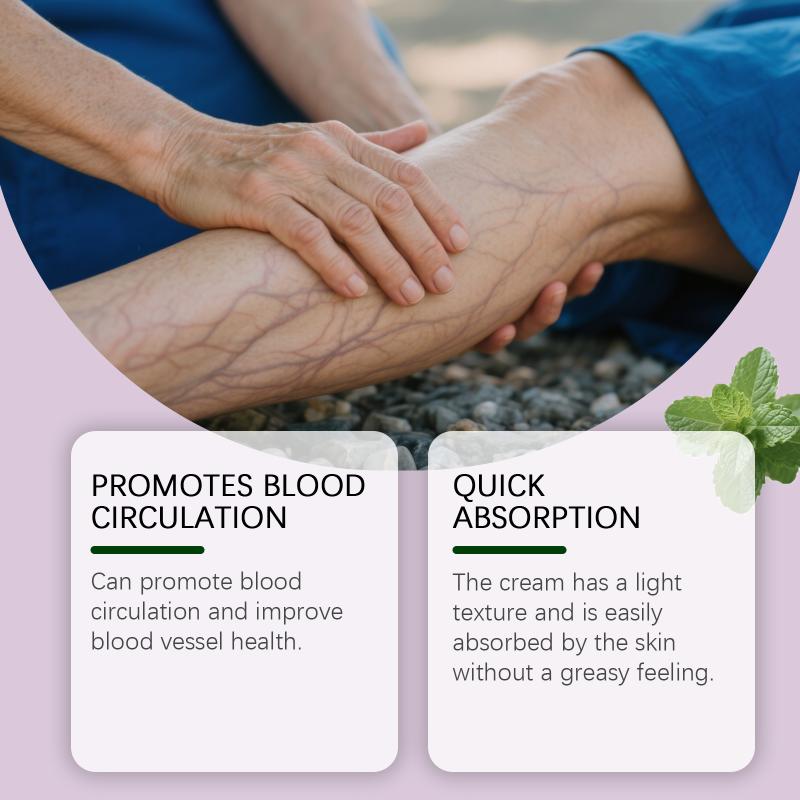 Treatment Cream Relieve Leg Fatigue Reduce Phlebitis Promote Circulations Blood Repair Barriers Body Care Cream