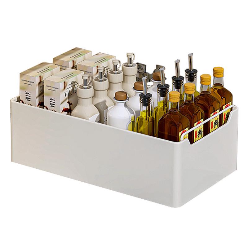 Multi-Functional Kitchen Pull-Out Basket with Shelves and Cutlery Storage