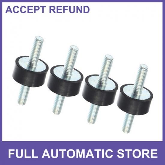 

4pcs M6 auto Anti Vibration Rubber Isolator Damper 20x10mm Shock Absorb Mount