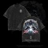 Hotblooded Anime Fullmetal Alchemist Edward Alphonse Graphic Print Tshirt Unisex Women Retro Washed Cotton Summer Oversized Tee