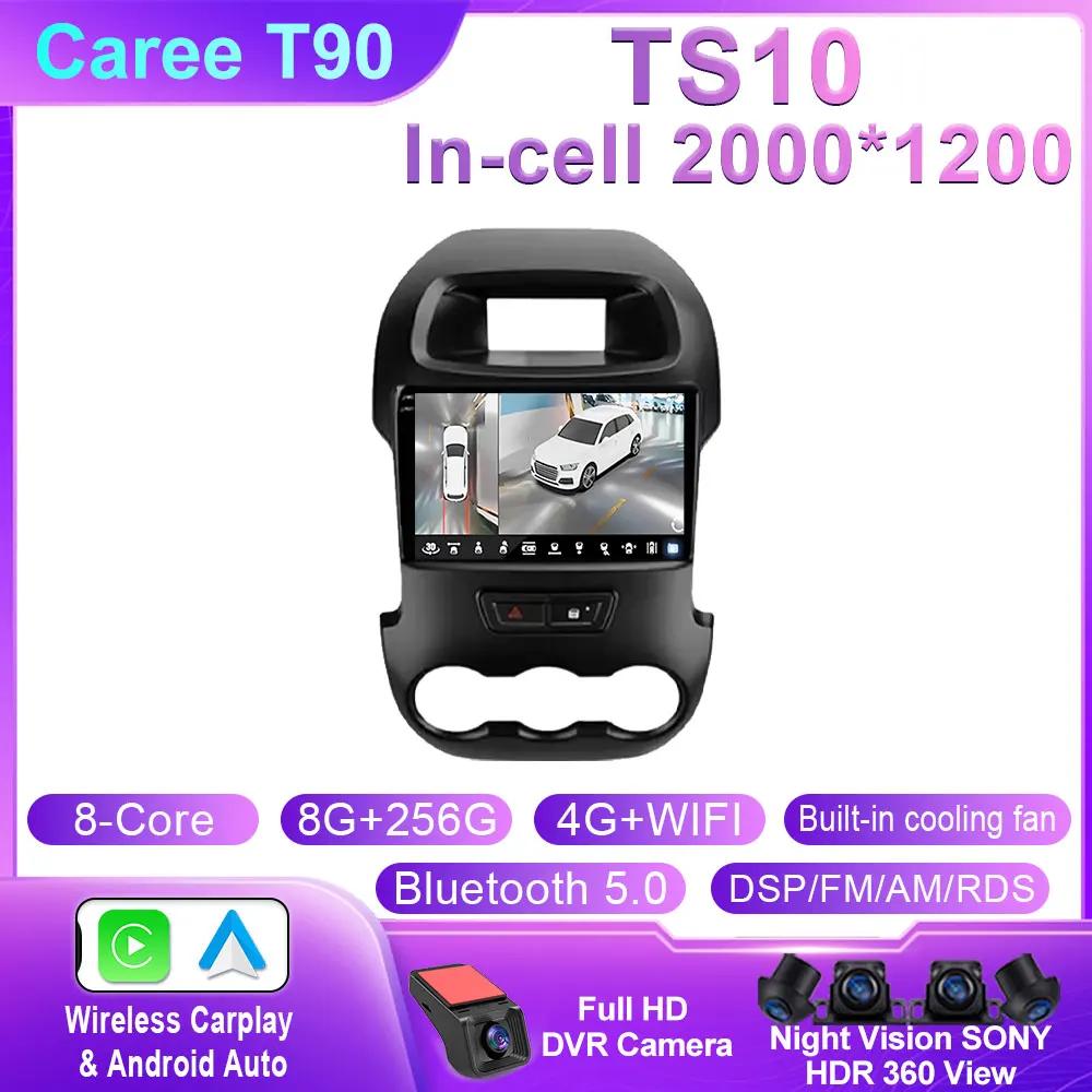 Android 14 For Ford Ranger 2012 2013 2014 2015 Car Radio Stereo Auto DSP Carplay GPS Navigation Player Video WIFI 4G BT No 2 Din