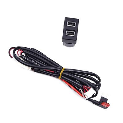 18W Dual USB QC3.0 Car Charger for Mazda 2/3/5/6/CX-7