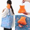 Encyclopedia of Marine Life Eco Bag with Mascot Aquarium Edition [Blooming] Adult's Series Shoulder-Mounted - (Dolphin) (Green) 002235-0005-01