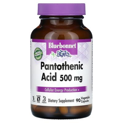 Pantothensäure, 500 mg, 90 Gemüsekapseln