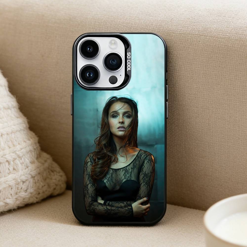 

C-Camilla Luddington Phone Case For iPhone17, 16,15,14,13,12 Pro Max Black Candy Matte Shockproof Cover iPhone12PRO