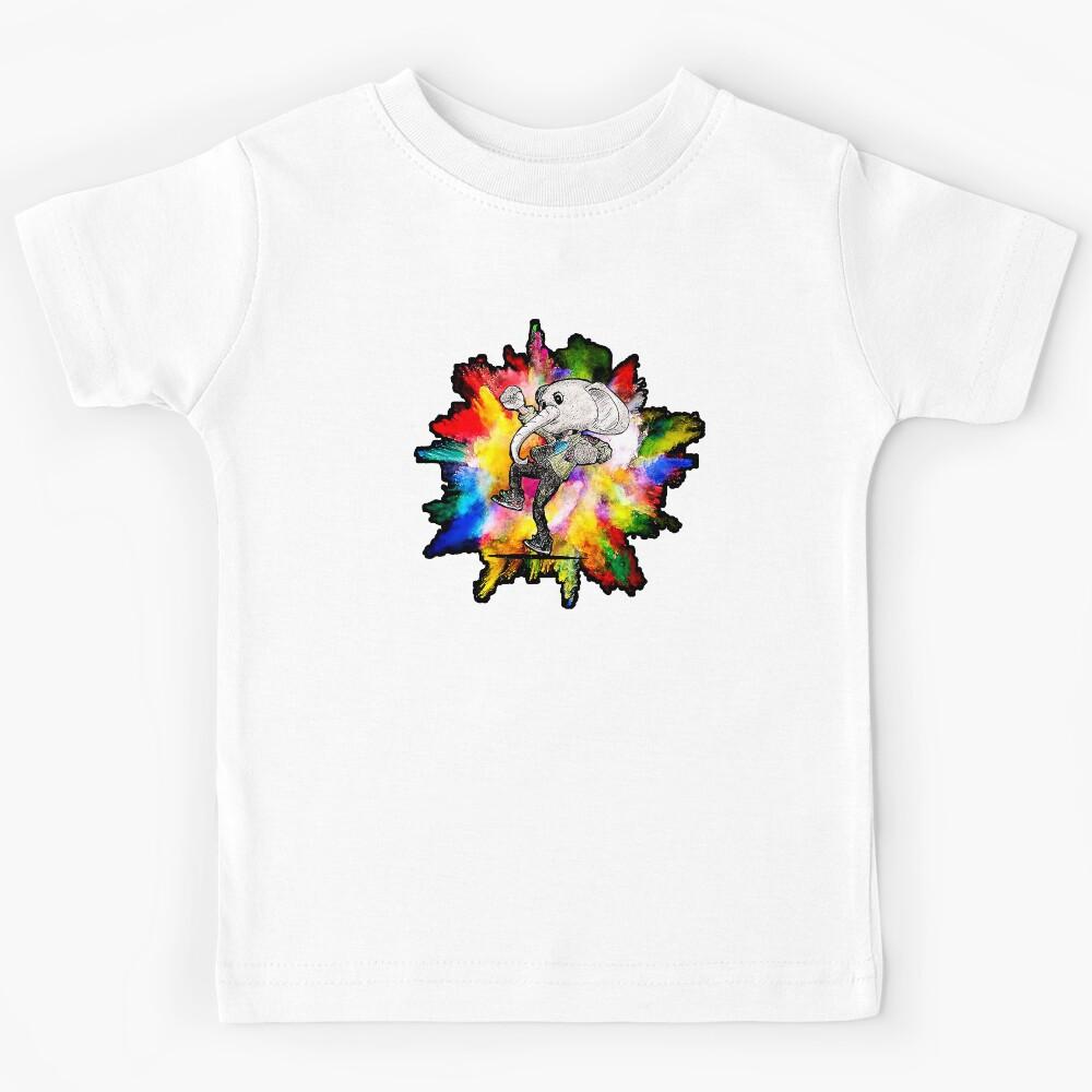 splash elephant Kids T-Shirt 120