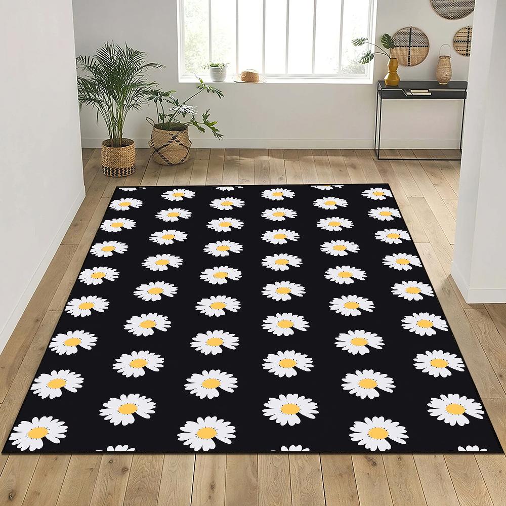 Fashion Door Mat Entrance Non-slip Washable Kitchen Carpet Living Room Hallway Rug Bathroom Decoration