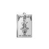 Dawapara Tarot Card Charms for Jewelry Making Astrology Tarot Cards Major Arcana Magic Amulet Stainless Steel Pendants