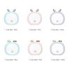 Cute LED Pet Night Lights for Kids Deer Rabbit Nursery Table Lamp 3 Brightness Dimmable USB Rechargeable Bedside Light Baby Gift