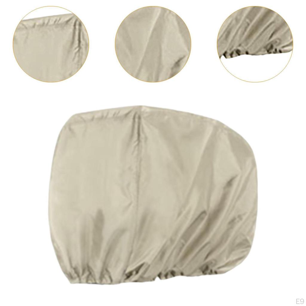 Außenbordmotorabdeckung Bootsmotor Schwerlast Anhängerbar Oxford-Gewebe Einfache Installation