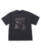 GAKKAI UNIONS Hidden Catch Pigment Short Sleeve T-Shirt Charcoal