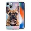 Phone Case For iPhone 17 Air Cases iPhone 16 15 12 13 14 Pro Max SE 7 8 Plus iPhone11 Clear Soft Cover French Bulldog Dog Pet