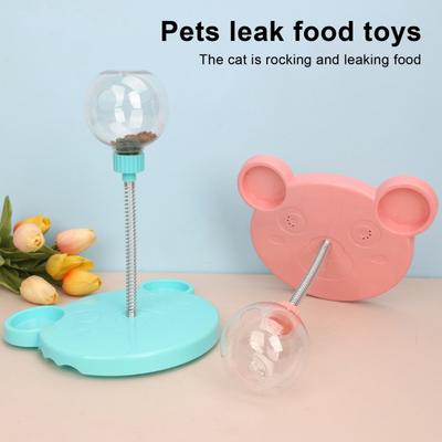 1/2Pcs Wiggling Dog Treat Toys Snack Balls Suction Cup Design Easy To Clean Pet Food Dispenser Interactive Toys