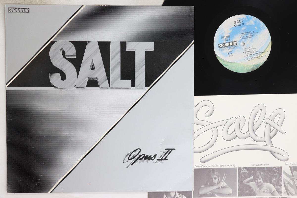 

LP Record SALT Opus II SILP6952 SIGNATUR 1980 Sweden Jazz Used