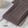 Her Autumnal Frosty Season Gentle Soft Cotton Nostalgic Cable Knit Transparent Hosiery Lass Featherweight Secure Support Versatile Snug Thermal
