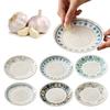 Ceramic Garlic Grinder Multi-Functional Manual Garlic Grating Plate Ginger