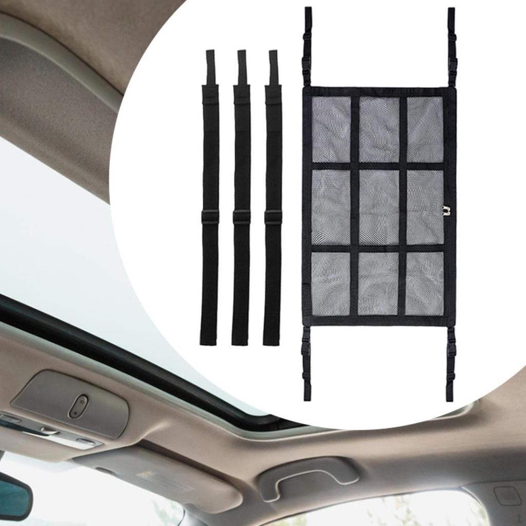 Auto Decken Gepäcknetz Camping Overlanding Ausrüstung Praktisches Zubehör Einfach zu installieren Dachnetz