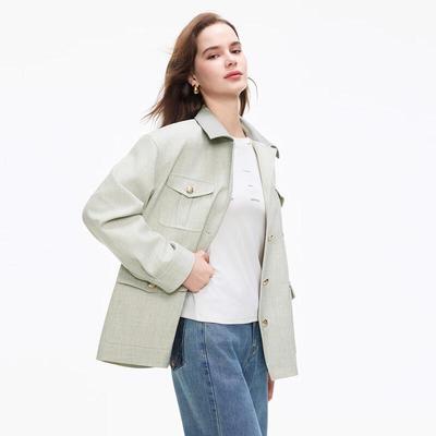 Women's Relaxed Workwear Short Jacket