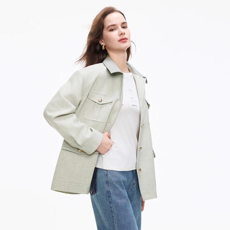 Женская свободная рабочая короткая куртка M