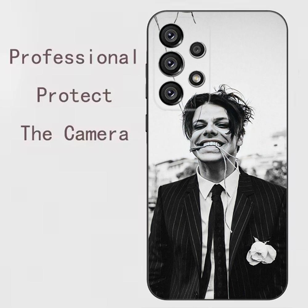 

Singer Y-Yungblud YB Phone Case For Samsung Galaxy A13,A21s,A22,A31,A32,A52,A53,A71,A80,A91 Soft Black Shell Samsung a12