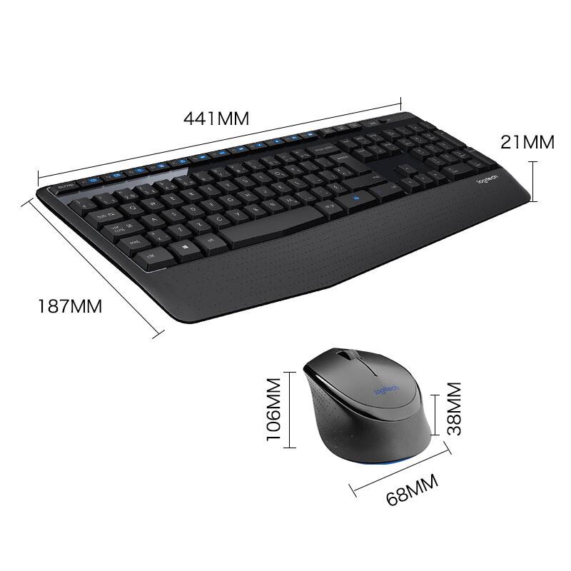 Logitech MK345 Wireless Keyboard and Mouse Combo