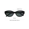 Saint Laurent Full Frame Design Acetate Nylon Cat Eye Sunglasses Women Sunglasses Black 822274Y9956