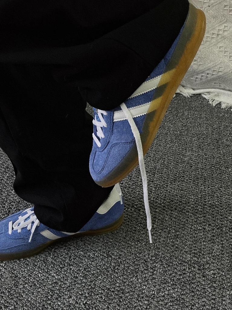 Retro Rote Schnür-Damen-Leder-Skate-Sneaker