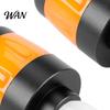Night Riding Bike Light 2Pcs Bicycle Handlebar End Light, Rechargeable LED Flash Lamp, Long Battery Life Plugs Safety Indicator for Nigh Cycling