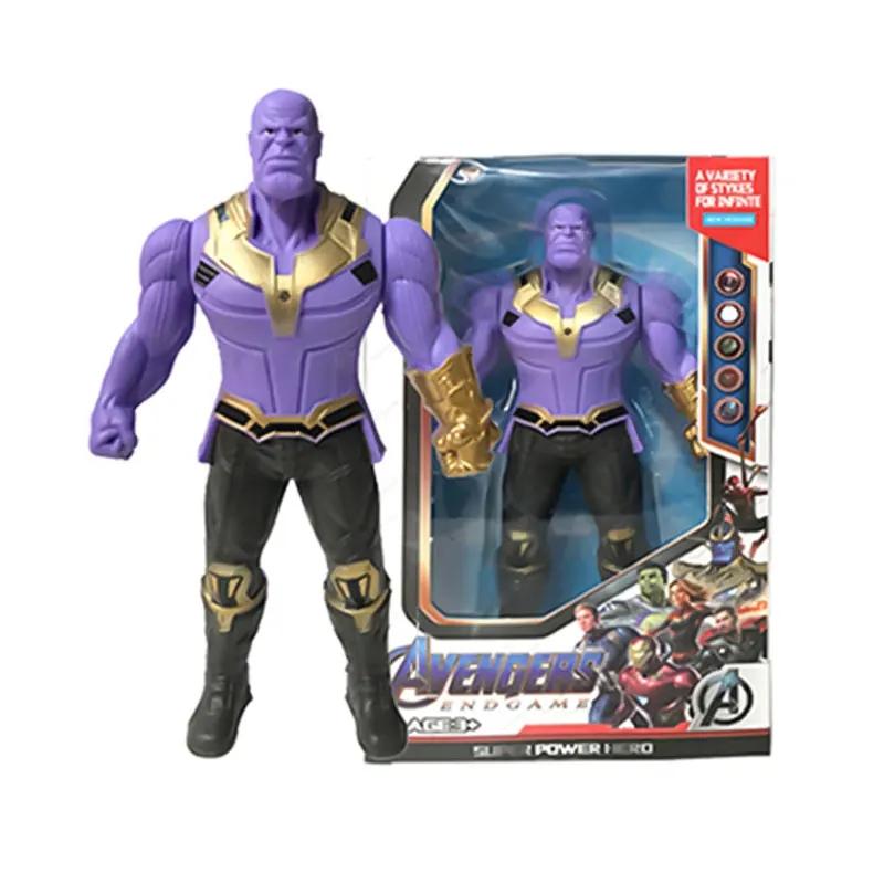 Marvel Animation Playthings, Spider Man, Hulk, Iron Man, POLYVINYL CHLORIDE Activity Connecting, Figure Collection Line Luminous Miniatures, 2024