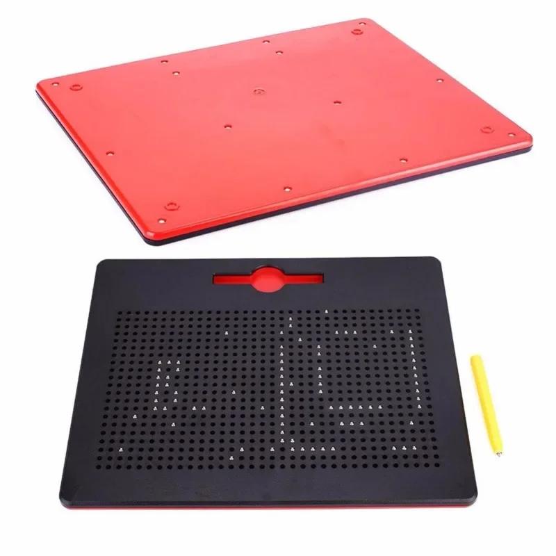 Kids Educational Magnetic Drawing Board Magnetic Ball Graffiti Sketch Pad Learning Drawing Toy For Children Early Education Play
