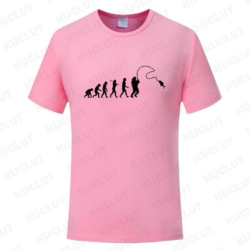 Fashion Fishing ECG T-shirt for Men Funny Design Graphic Y2k Tops Summer Short Sleeve Tees Gift for Fishing Lover Clothing