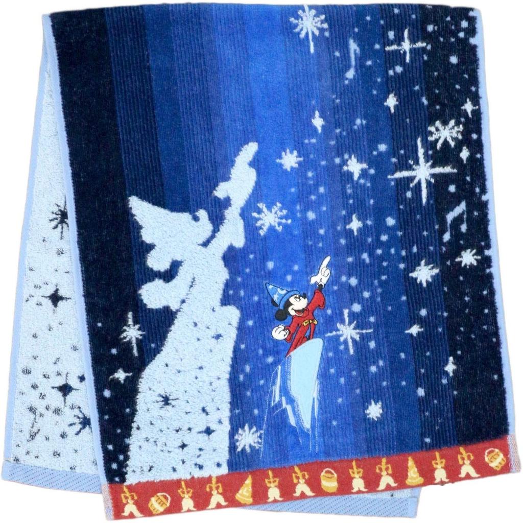 Marushin Disney Fantasia Mickey Mouse Face 34 X Magical 2005071700 Towel, 80cm, Whirlpool,
