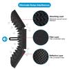 AGPTEK Microphone Isolation Studio Microphone Sound Absorbing Foam Marantz Vocal Reflection Microphone Stand Sound Shield Recording Sound Absorbing