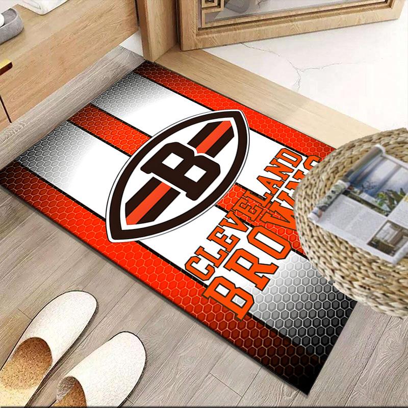Cincinnati Browns Legacy Carpet, Kitchen Rugs, Yoga Mat, Non-Slip Mats, Rug for Bathroom, Living Room bedroom, Camping Rugs Christmas Gift