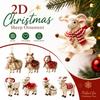 Cartoon Christmas Tree Ornament Hanging Pendant Holiday Decor Durable Sheep Ornament  Home