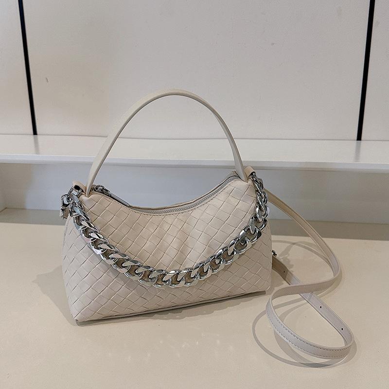 Premium Sense Niche Underarm Bag Women's New Fashion Chain Handbag One Shoulder Crossbody Dumpling Bag