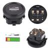 Industrial Grade Waterproof Battery Capacity Meter Charge Discharge Indicator for Golf Cart Forklift Truck Motorcycle