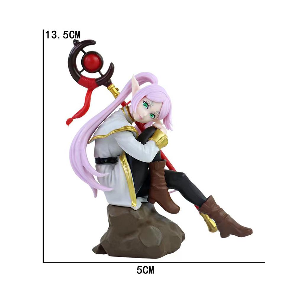 

13,5 СМ Фрирен: За пределами путешествия Аниме Фигурка Стоппер для лапши Соусоу но Фрирен Фигурка Коллекционная модель Кукла Игрушки