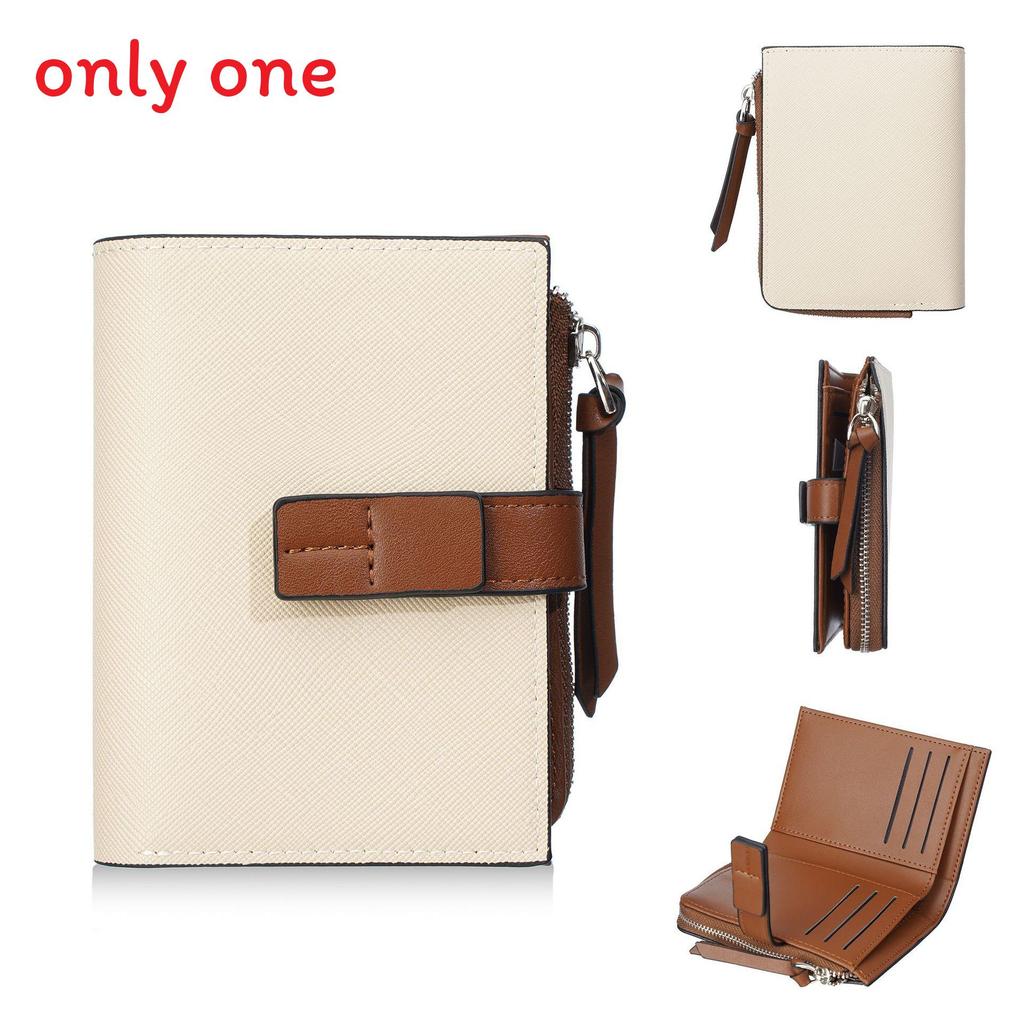 Womens Pu Leather Wallet Card Holder With Zipper And Capacity For Daily Use