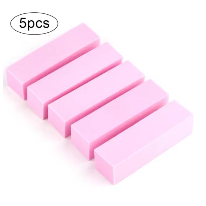 5/10Pcs Nail Buffer Professional Nail File Polisher Block Manicure Pedicure Files Sanding Polishing Sponge Nail Art Tools New
