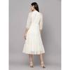 Women Fit and Flare Georgette Dress Bollywood Top Tunic Kurti Party Wear Top SC-1836