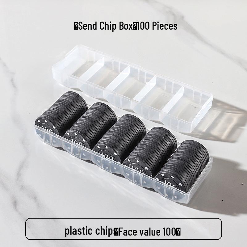 Texas Hold'em & Mahjong Spielchips: Spezielles Münzset für Cardrooms