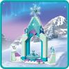LEGO Disney Princess Elsa's Castle Courtyard Building Set 43199 Toy for Girls Age 5 and Up