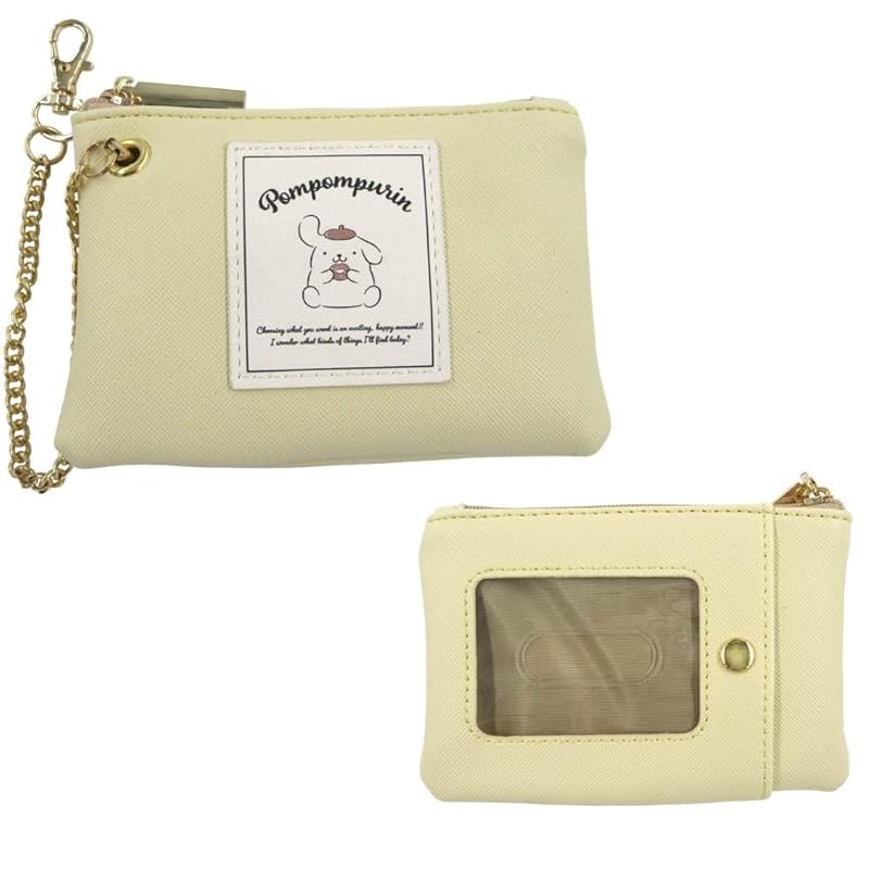 

aldi sanrio Pompompurin Key and pass pouch with reel SR14-10PN