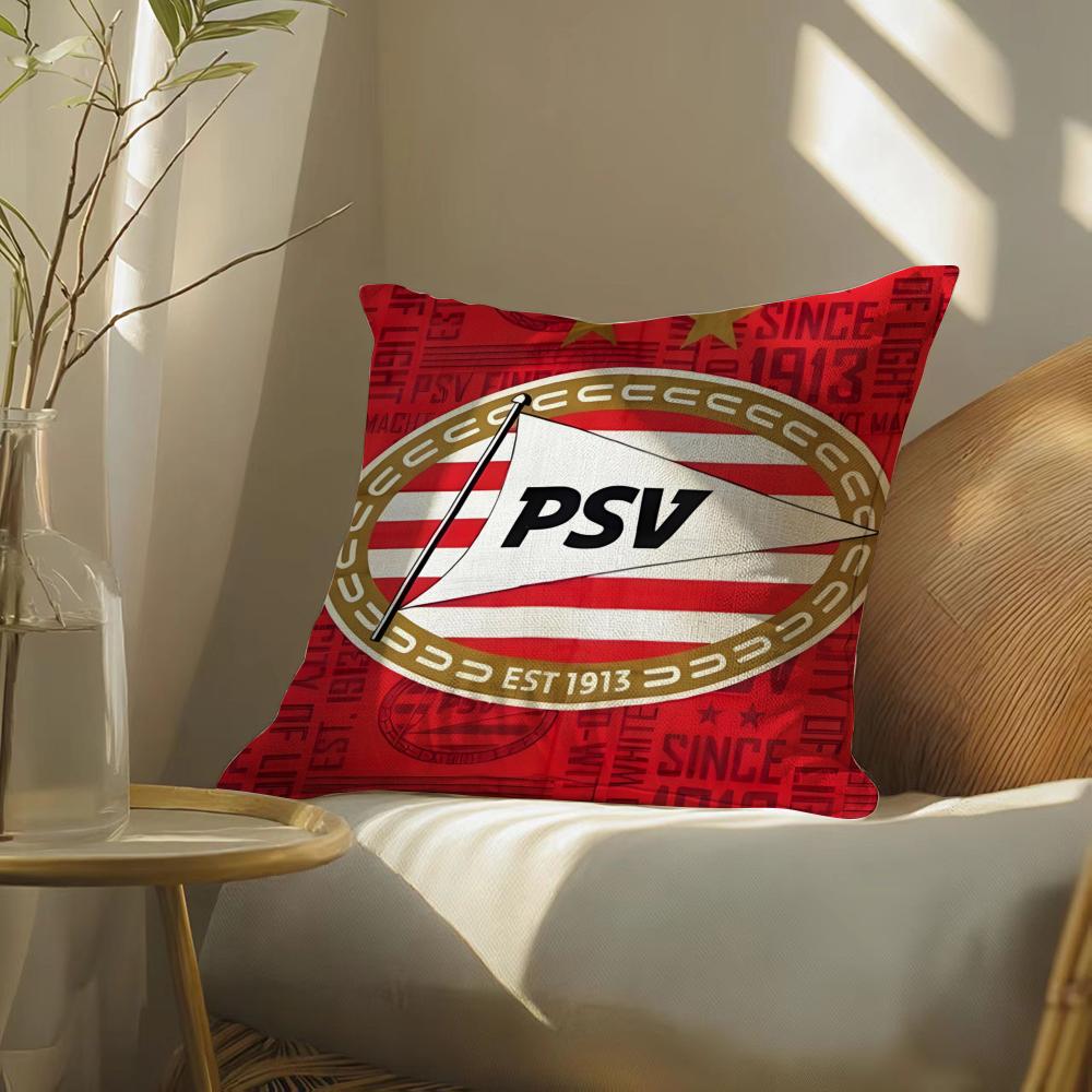 Psve-Eindhoven Kussensloop Kussensloop, Dubbelzijdig Bedrukt, Bankkussen, Slaapkamer Hoofdeinde Linen 30*30(CM)-1Pcs