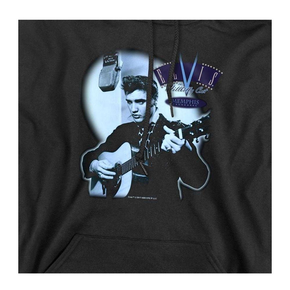 Elvis Presley Unisex Adult Hillbilly Cat Hoodie